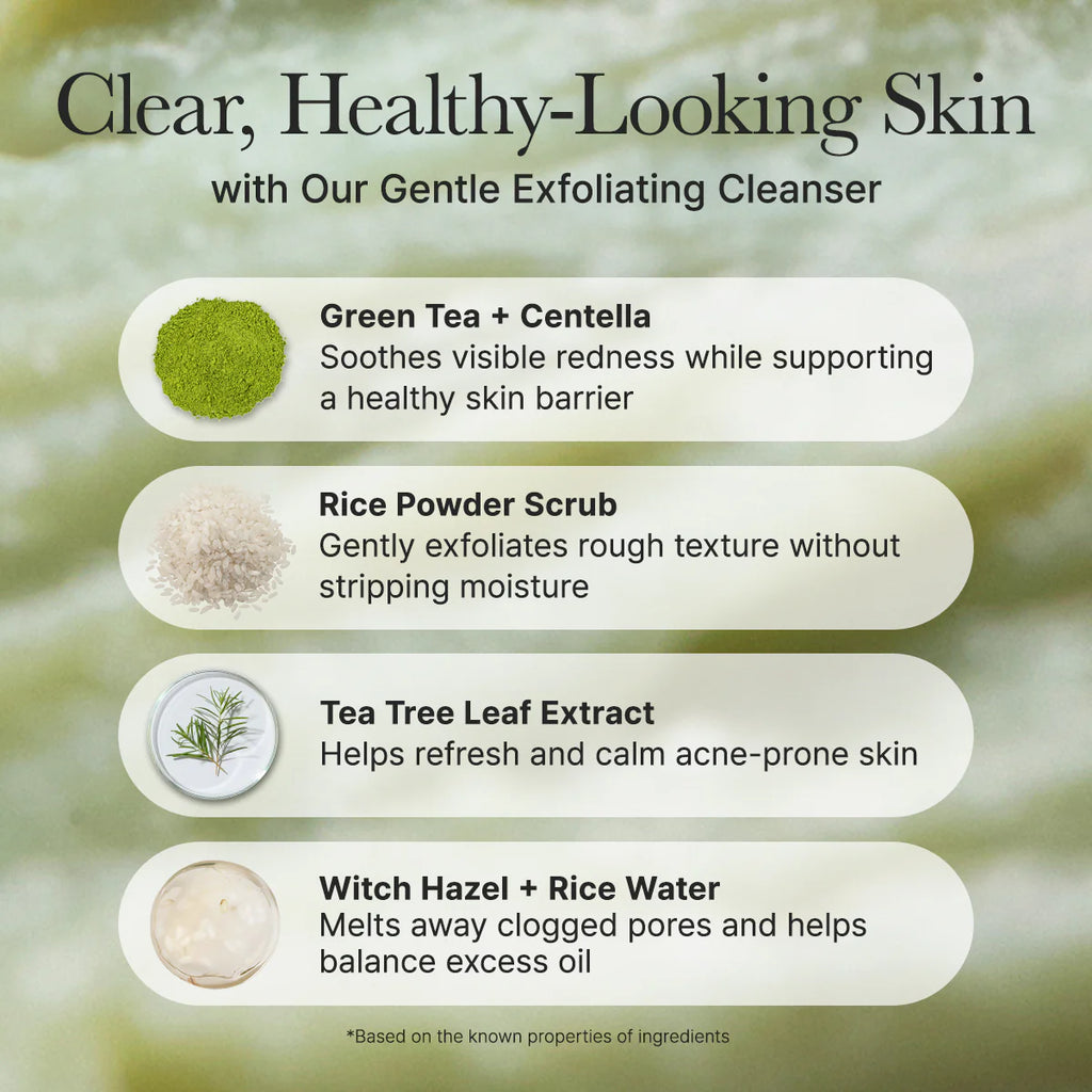 [Limpiador facial] Arencia Fresh Green Rice Mochi Cleanser 120ml