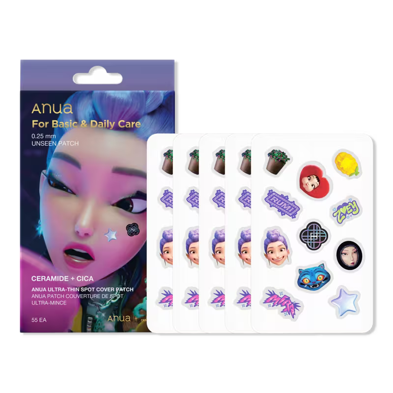 Anua Parche 55 unidades ultrafino para cubrir manchas KPop Demon Hunters