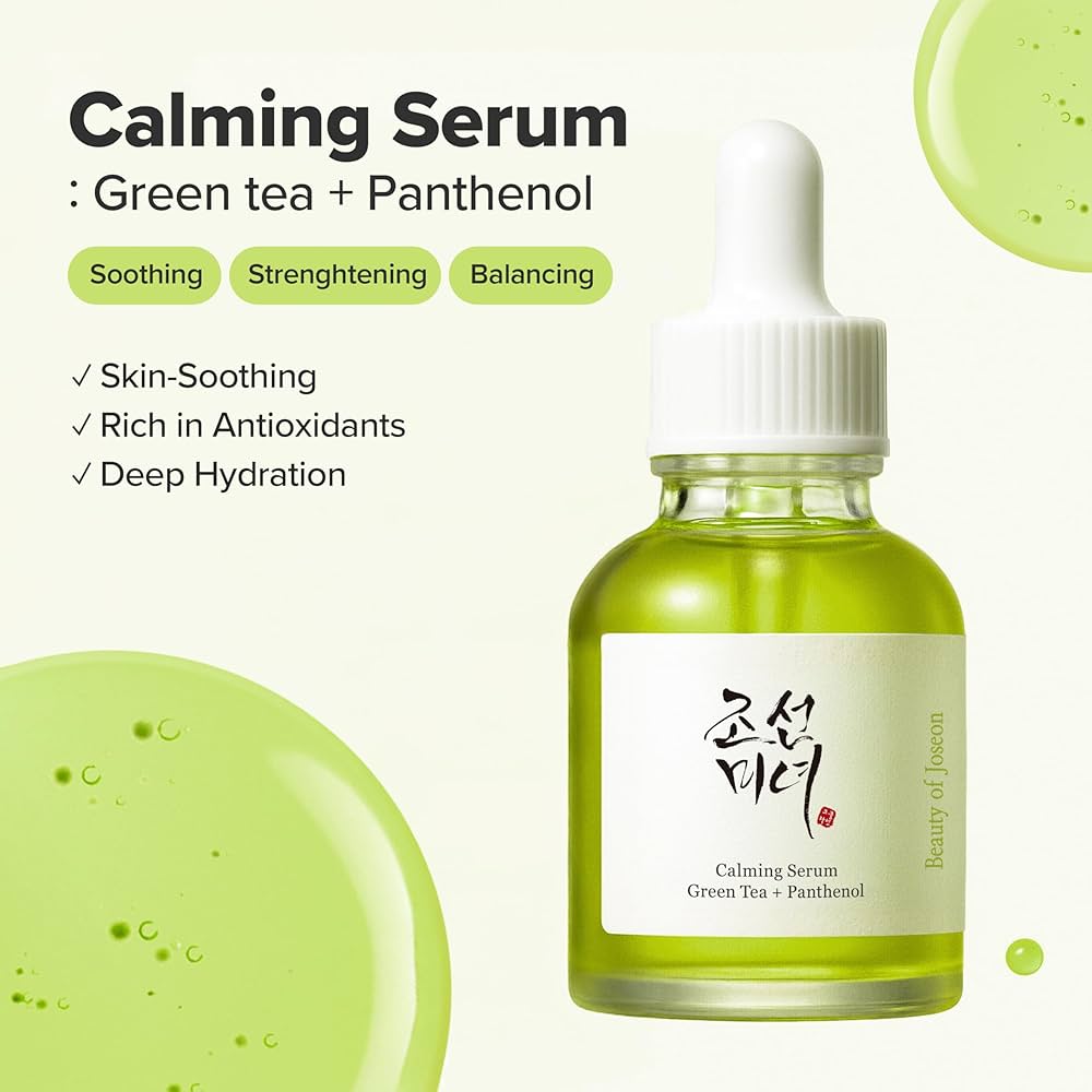 Beauty of Joseon Calming serum : Green tea + Panthenol 60ml GRANDE