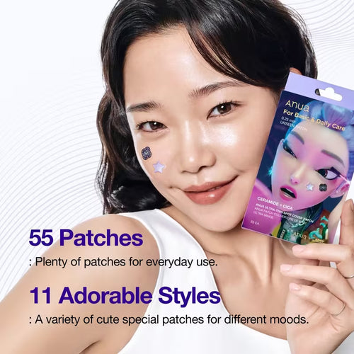 Anua Parche 55 unidades ultrafino para cubrir manchas KPop Demon Hunters