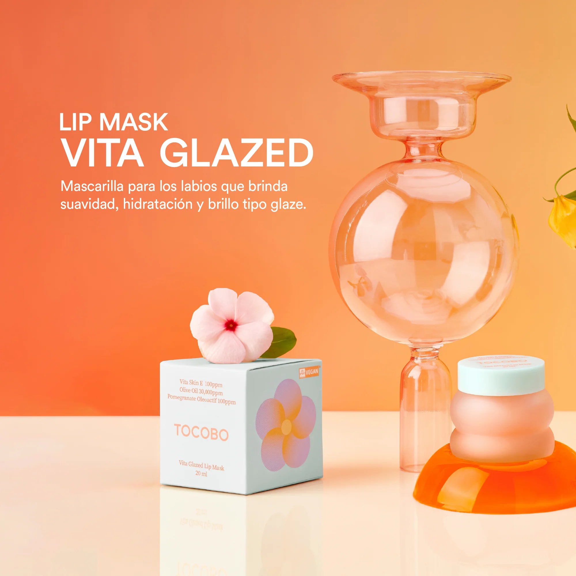 TOCOBO Vita Glazed Lip Mask - Exfoliante labial
