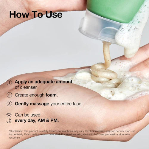 [Limpiador facial] Anua Heartleaf Quercetinol Pore Deep Cleansing Foam 150ml