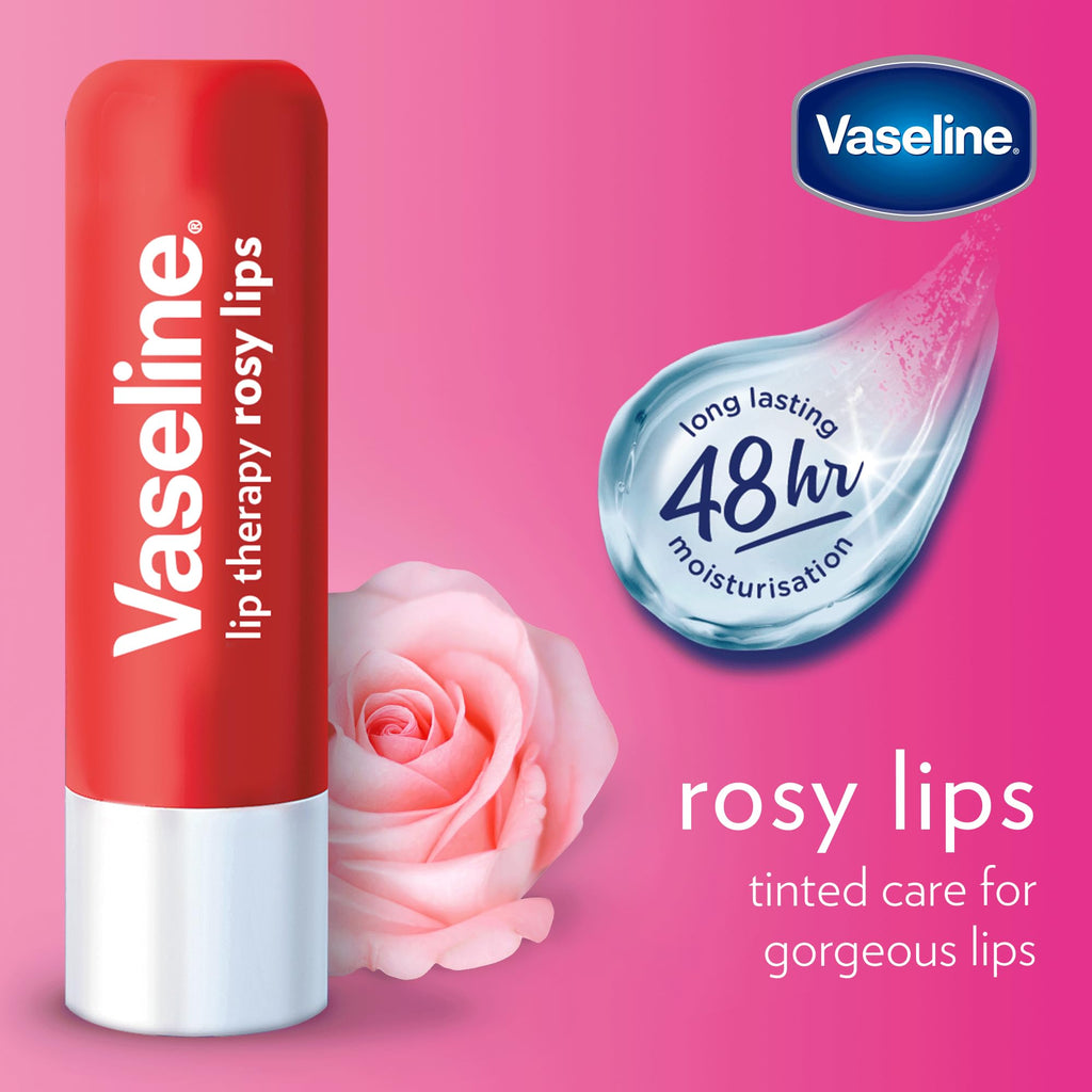Vaseline Terapia Labial Rosy, Nutrición de Acción Rápida